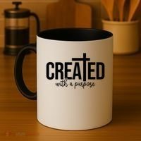 Created With A Purpose Christian Coffee Mug thumb 4