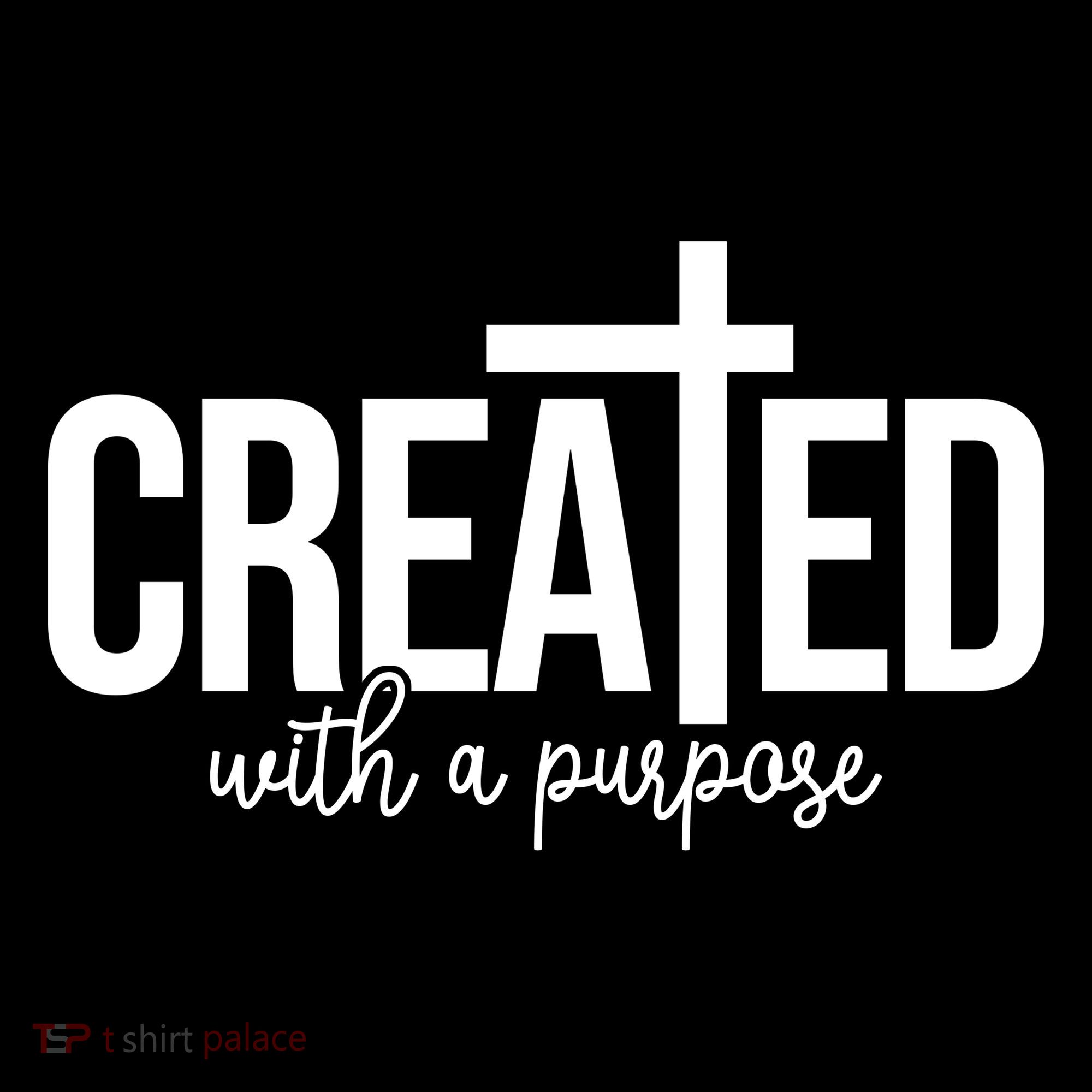 Created With A Purpose Christian Women's Hoodie