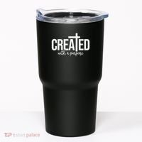 Created With A Purpose Christian Tumbler thumb 0