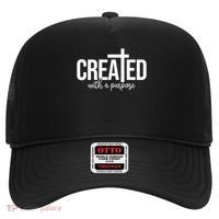 Created With A Purpose Christian Hat thumb 0