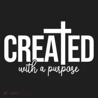 Created With A Purpose Christian Hat thumb 2