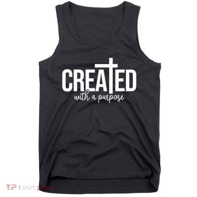 Created With A Purpose Christian Tank Top