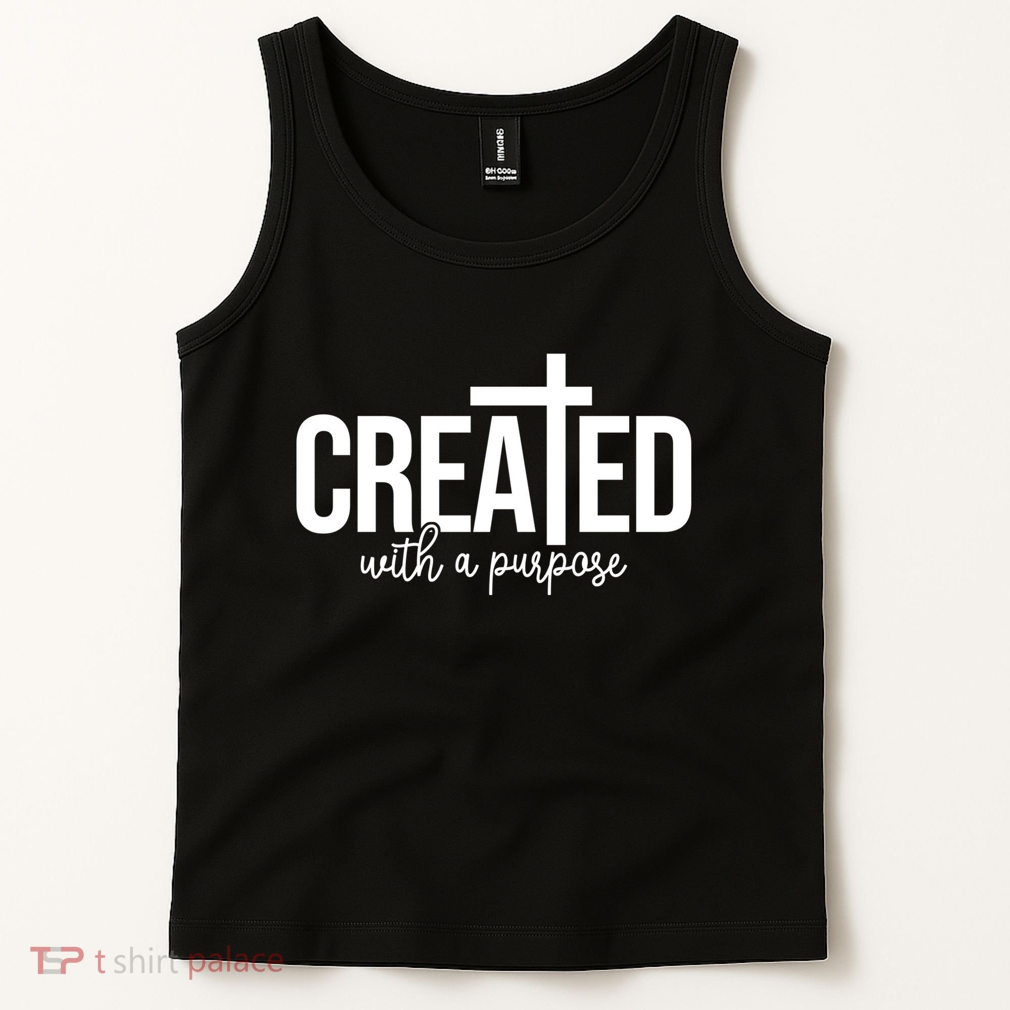 Created With A Purpose Christian Tank Top