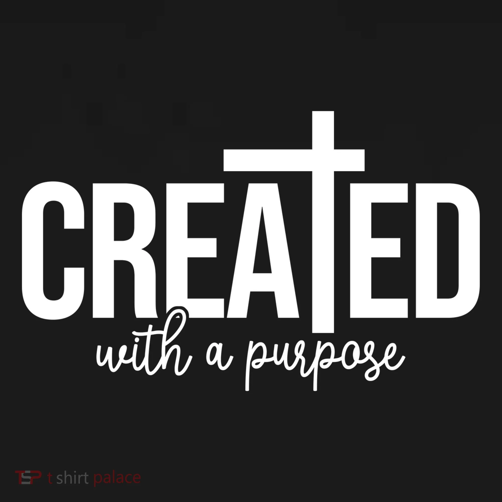 Created With A Purpose Christian Visor