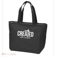 Created With A Purpose Christian Tote Bag thumb 3