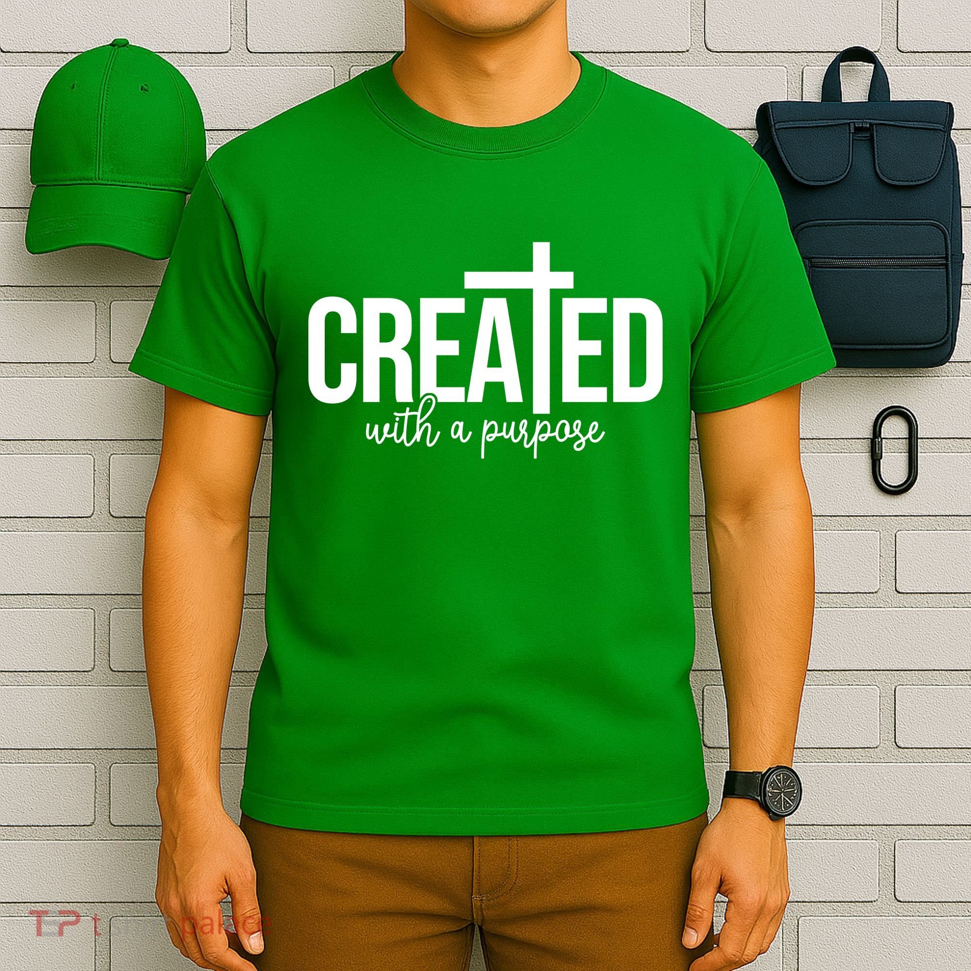 Created With A Purpose Christian T-Shirt