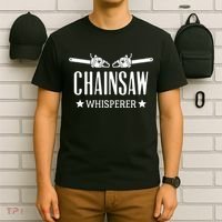Chainsaw Whisperer Arborist Lumberjack Tree Cutter Gift T-Shirt thumb 6