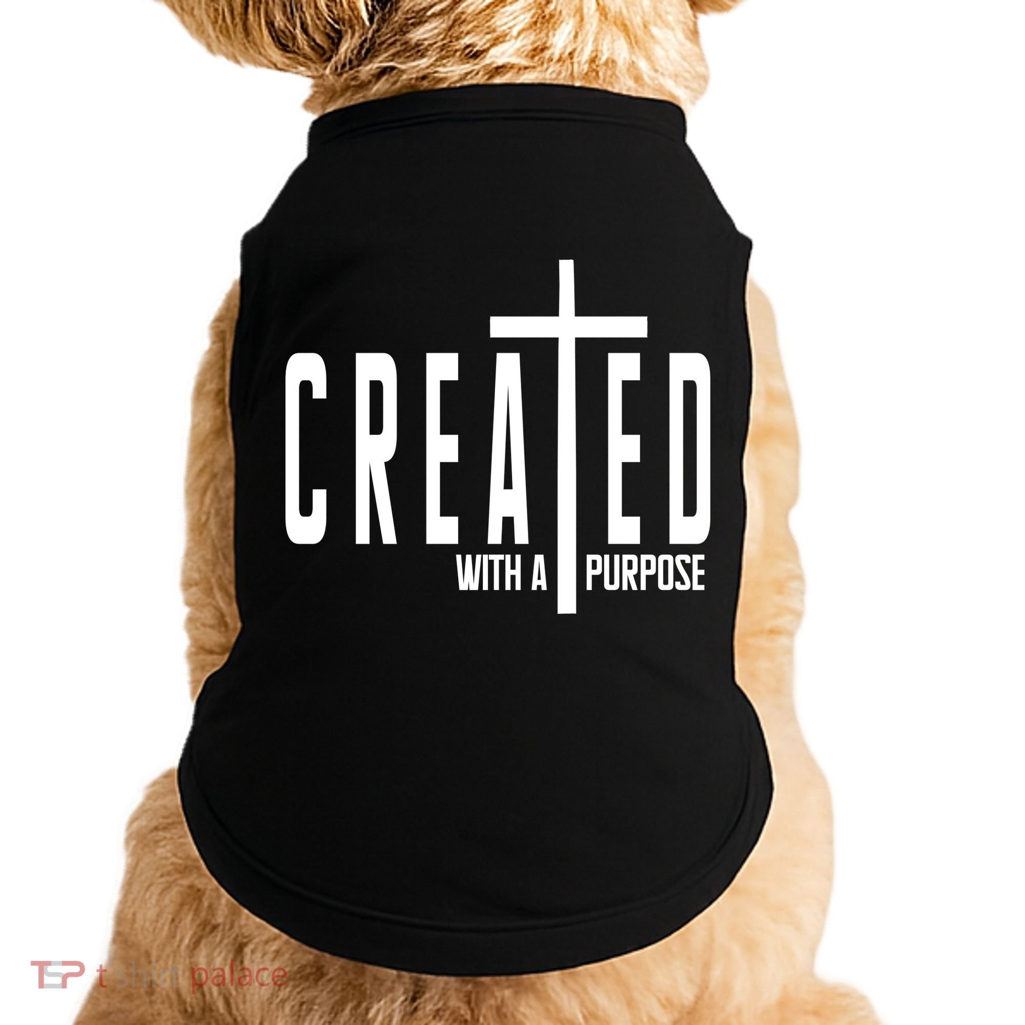 Created With A Purpose Jesus Doggie Tank