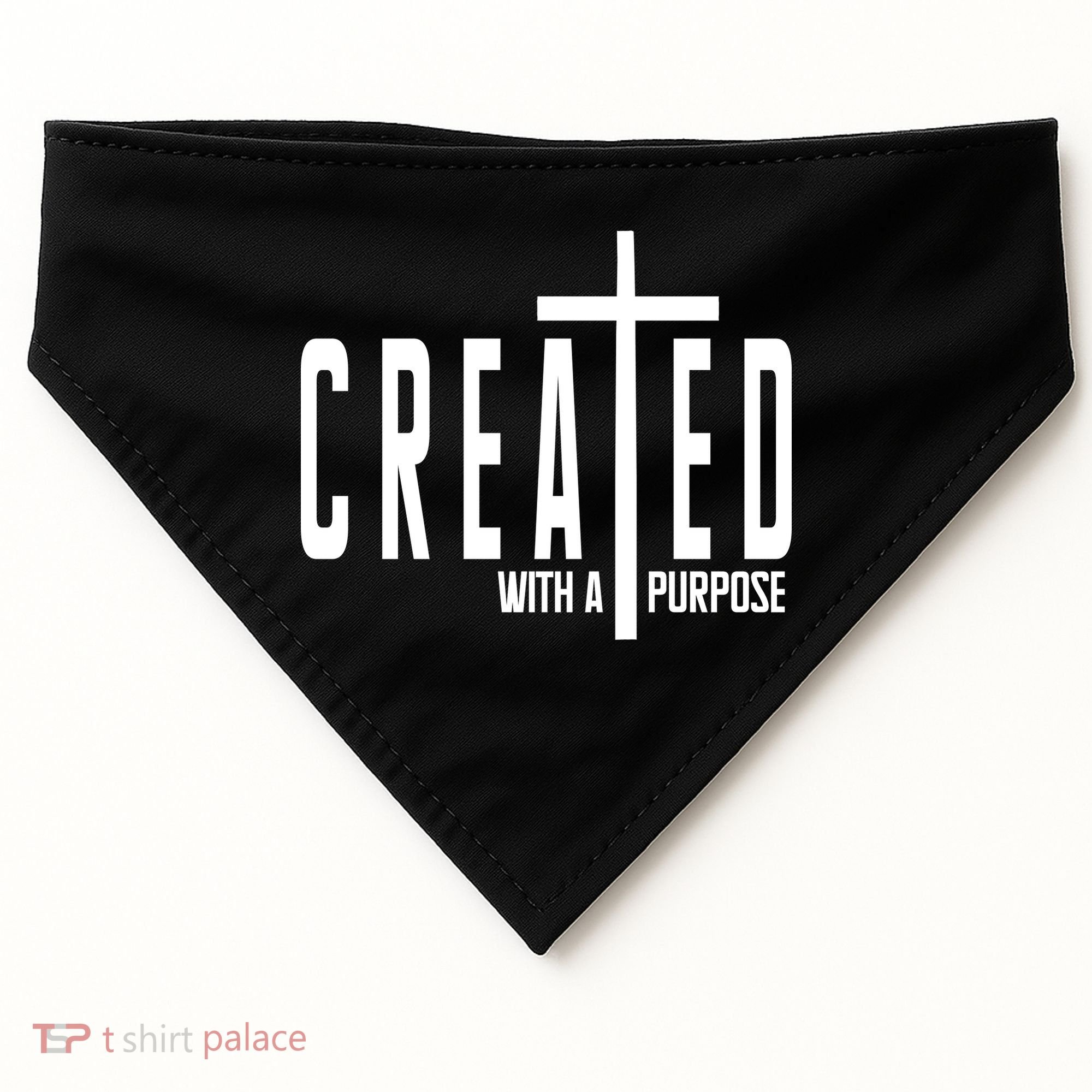 Created With A Purpose Jesus USA-Made Doggie Bandana
