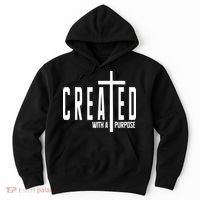 Created With A Purpose Jesus Hoodie thumb 0
