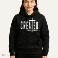 Created With A Purpose Jesus Hoodie thumb 5