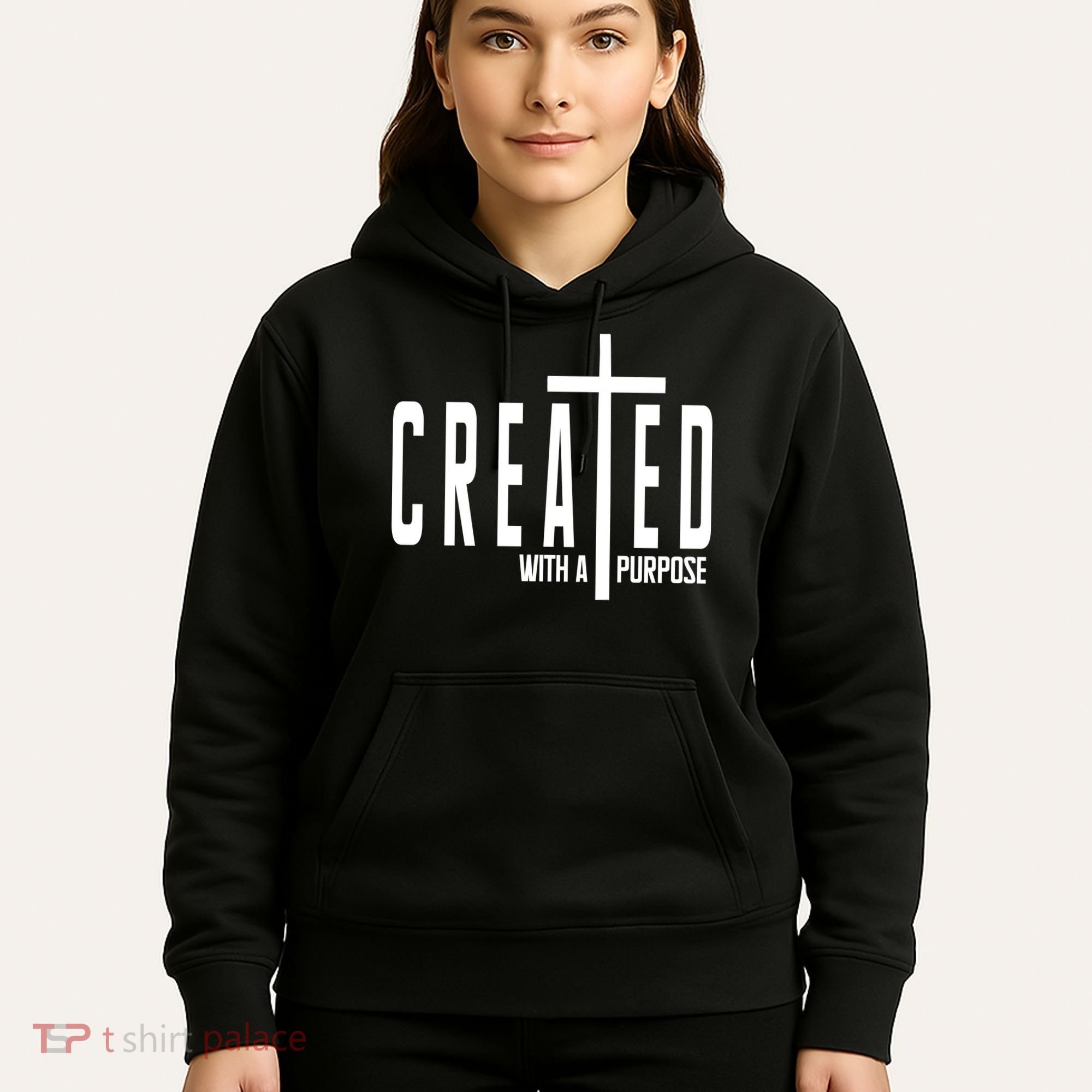 Created With A Purpose Jesus Hoodie