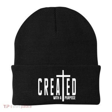 Created With A Purpose Jesus Beanie