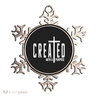 Created With A Purpose Jesus Ornament