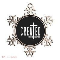 Created With A Purpose Jesus Ornament thumb 0