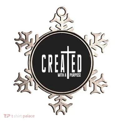 Created With A Purpose Jesus Ornament