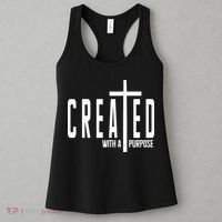 Created With A Purpose Jesus Women's Tank Top thumb 3