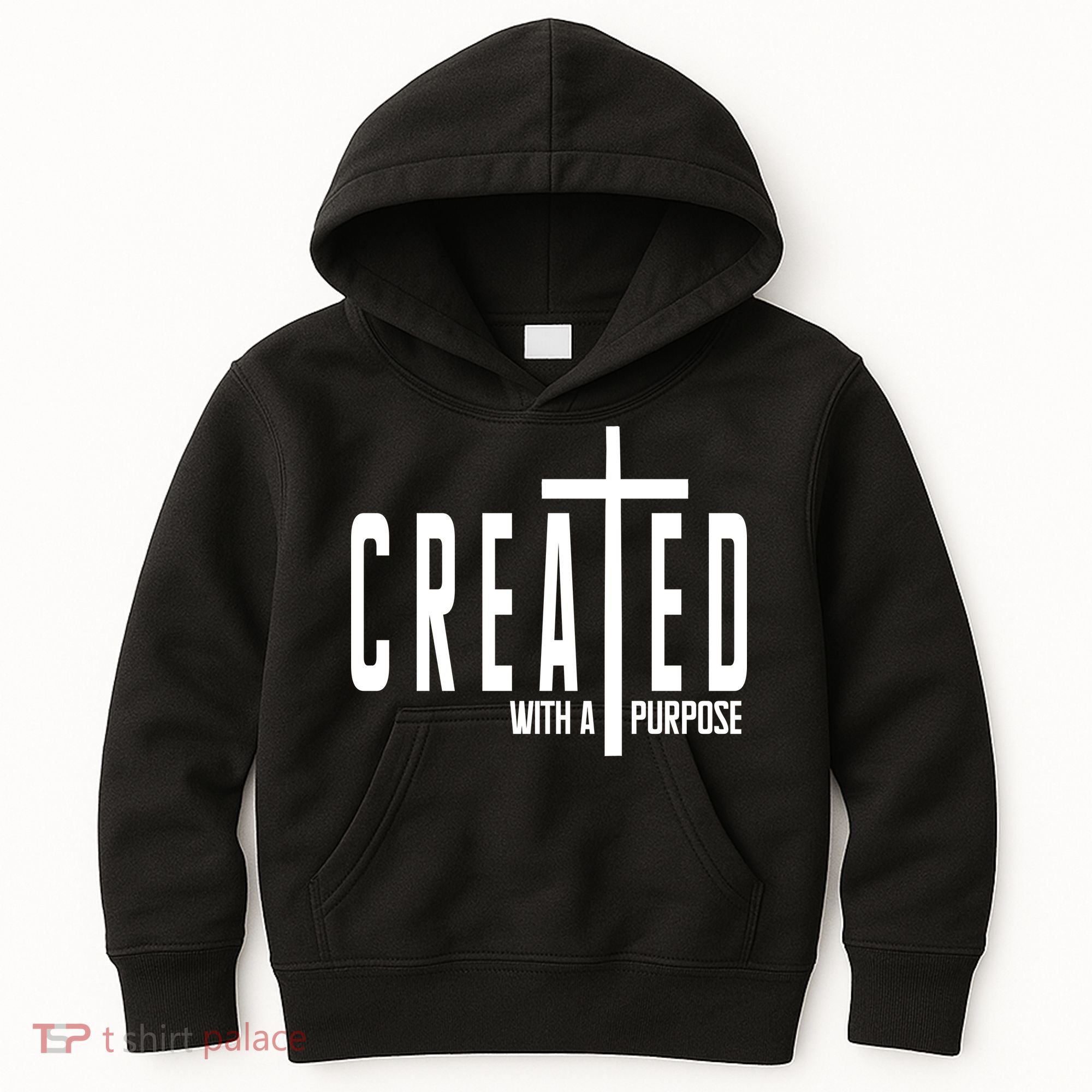Created With A Purpose Jesus Kids Hoodie