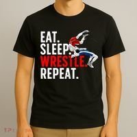 Cool Wrestling Art For  Wrestling Lover T-Shirt thumb 3