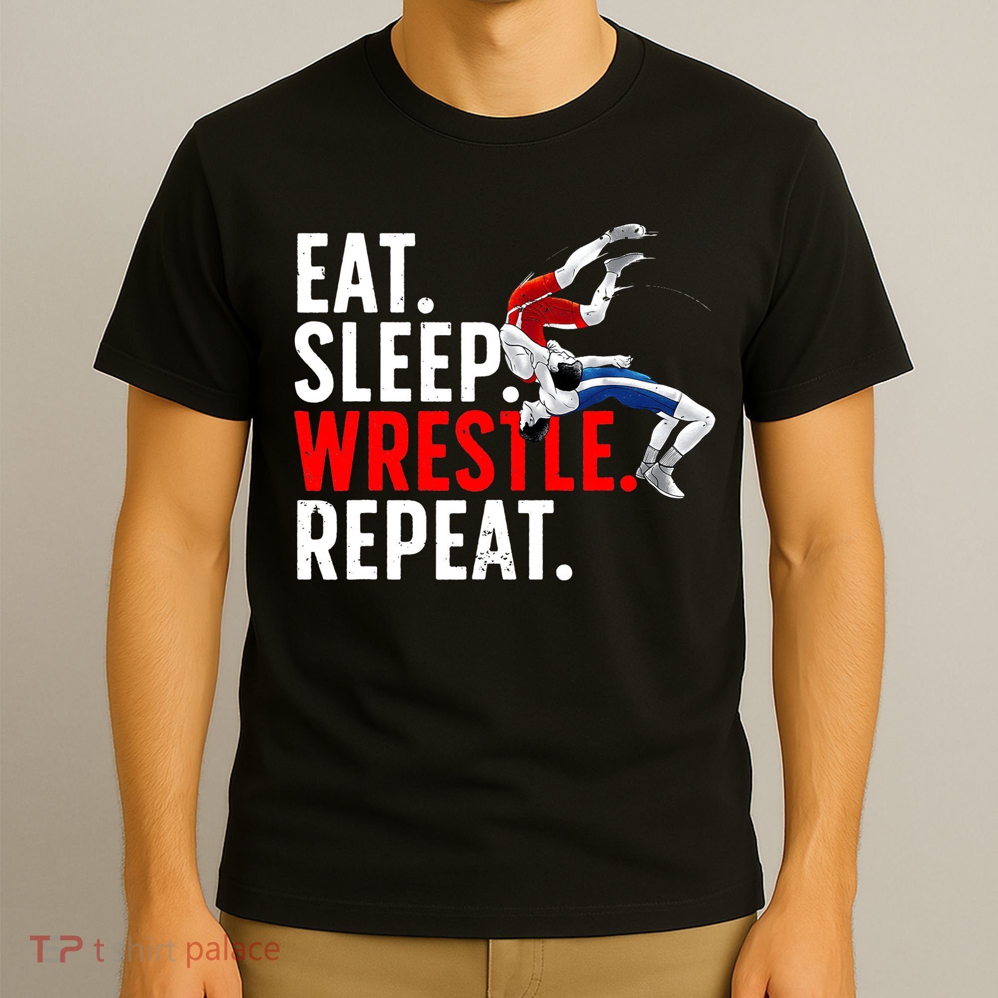 Cool Wrestling Art For  Wrestling Lover T-Shirt