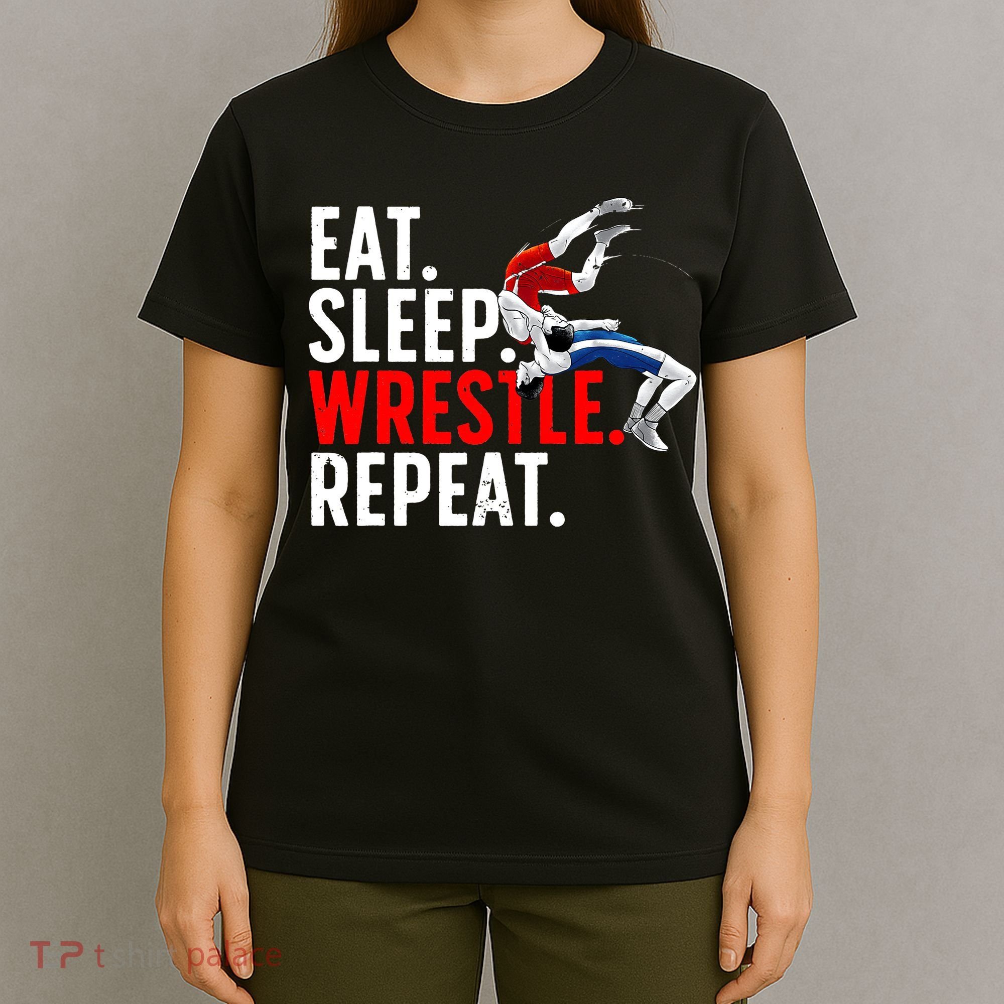 Cool Wrestling Art For  Wrestling Lover T-Shirt