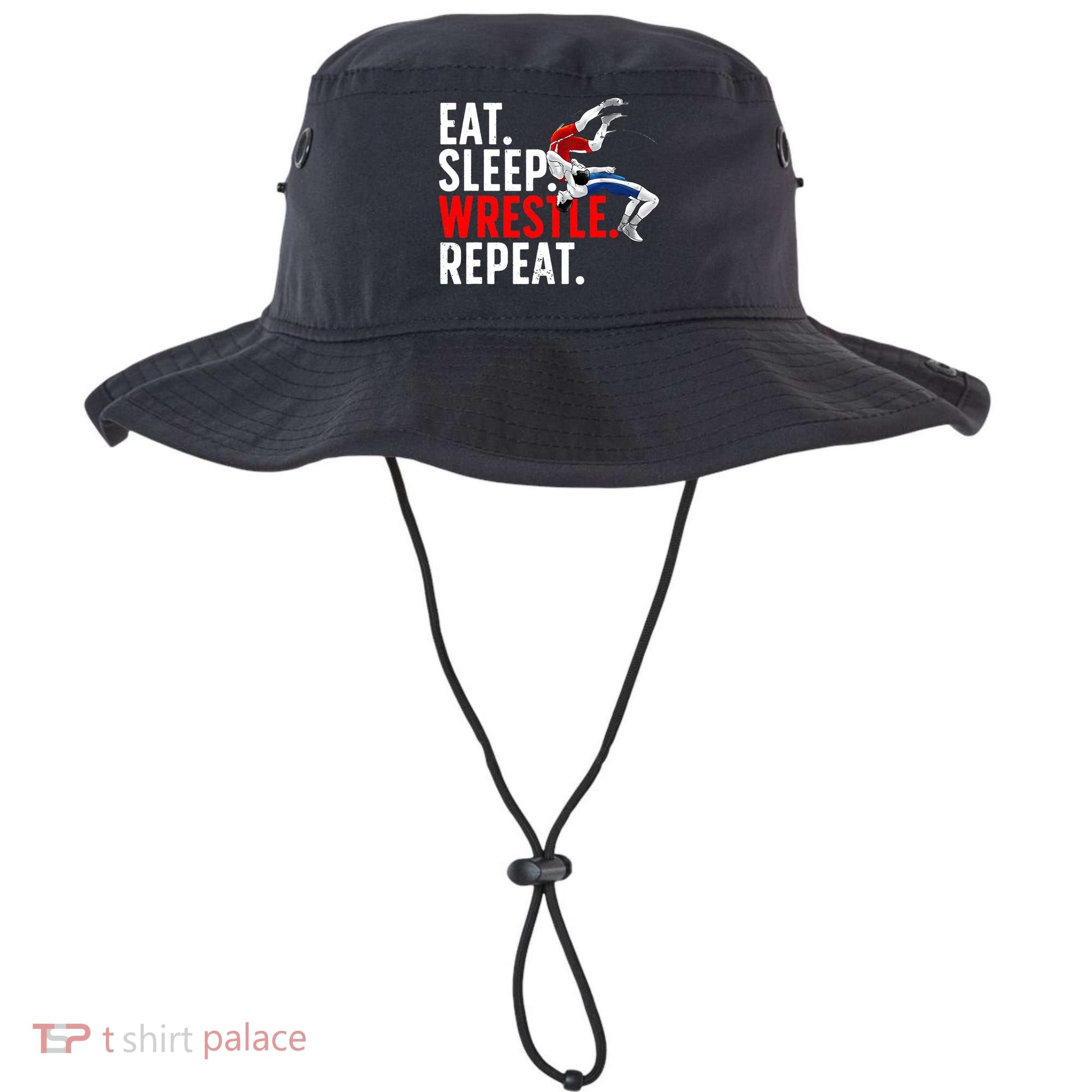 Cool Wrestling Art For  Wrestling Lover Bucket Hat