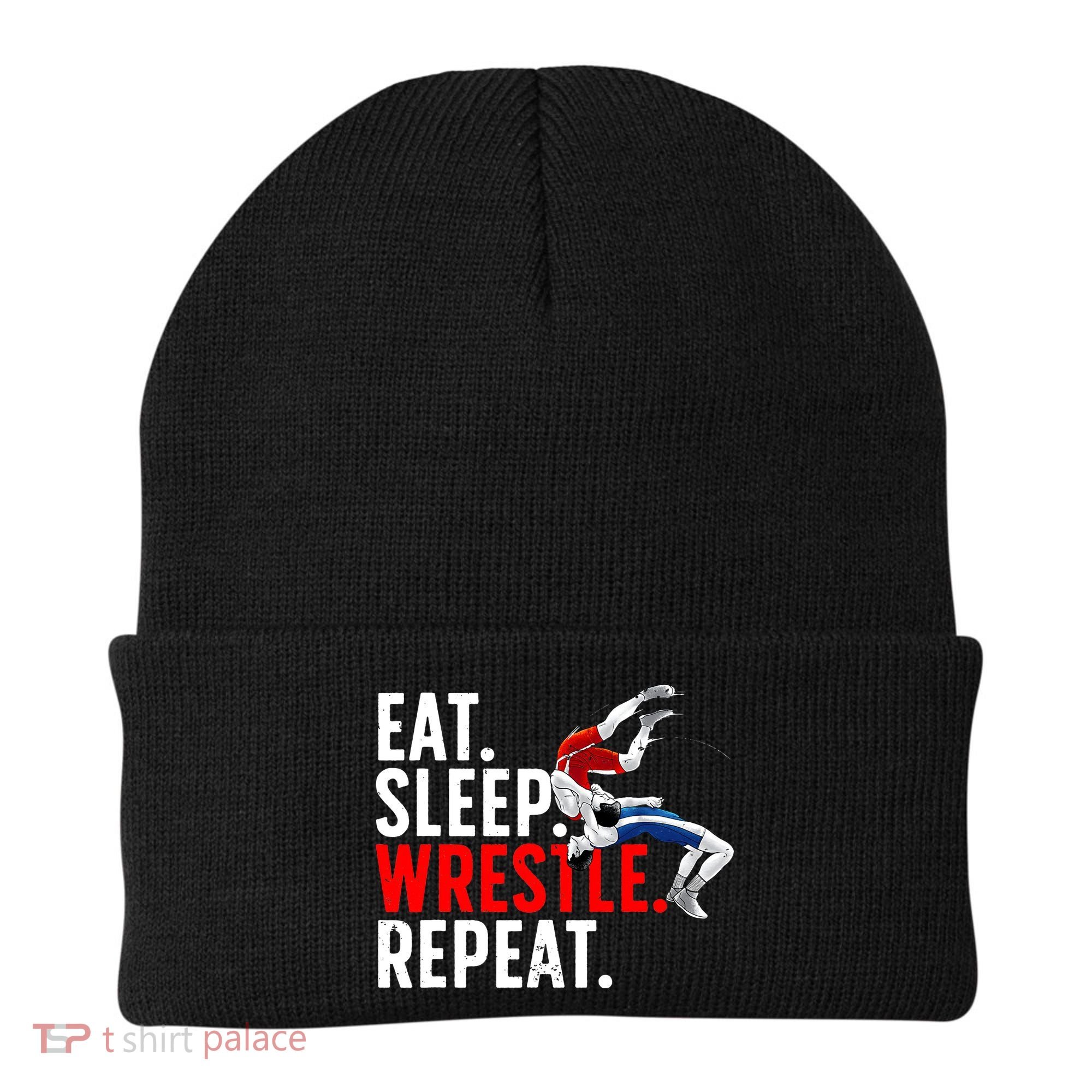 Cool Wrestling Art For  Wrestling Lover Beanie