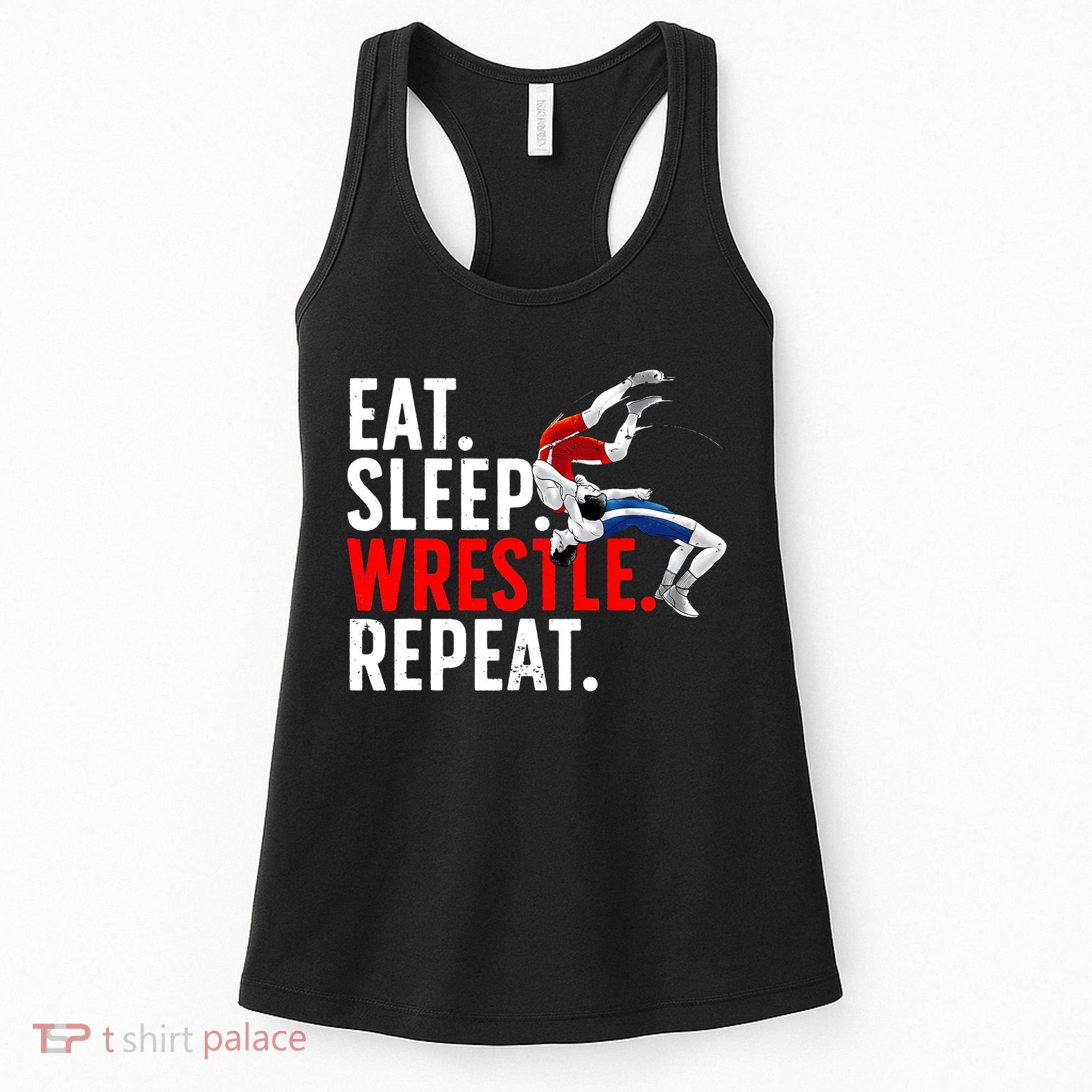 Cool Wrestling Art For  Wrestling Lover Women's Tank Top