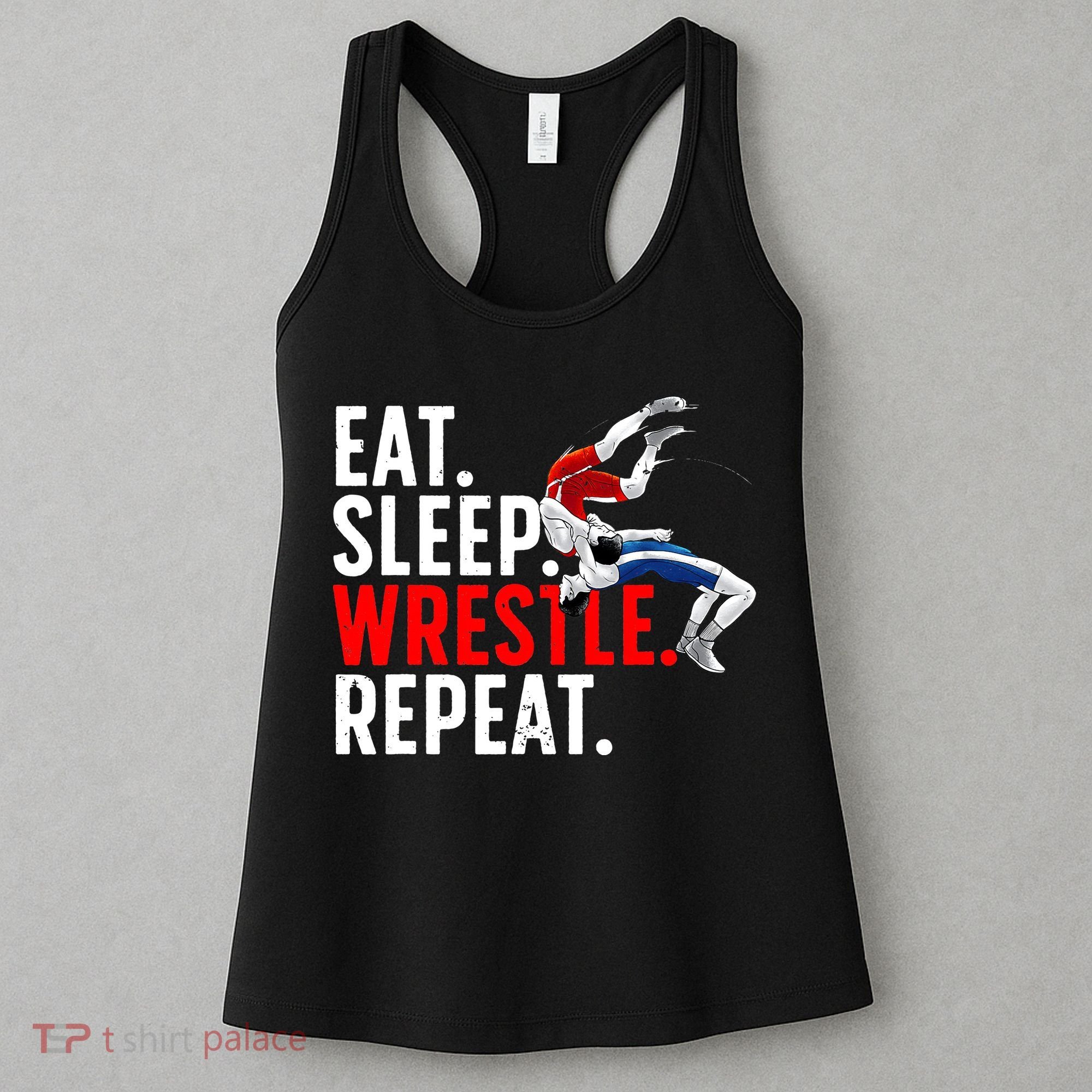 Cool Wrestling Art For  Wrestling Lover Women's Tank Top