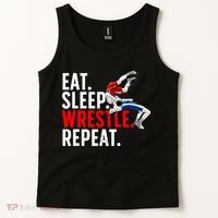 Cool Wrestling Art For  Wrestling Lover Tank Top thumb 2