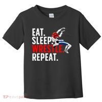 Cool Wrestling Art For  Wrestling Lover Toddler T-Shirt thumb 0
