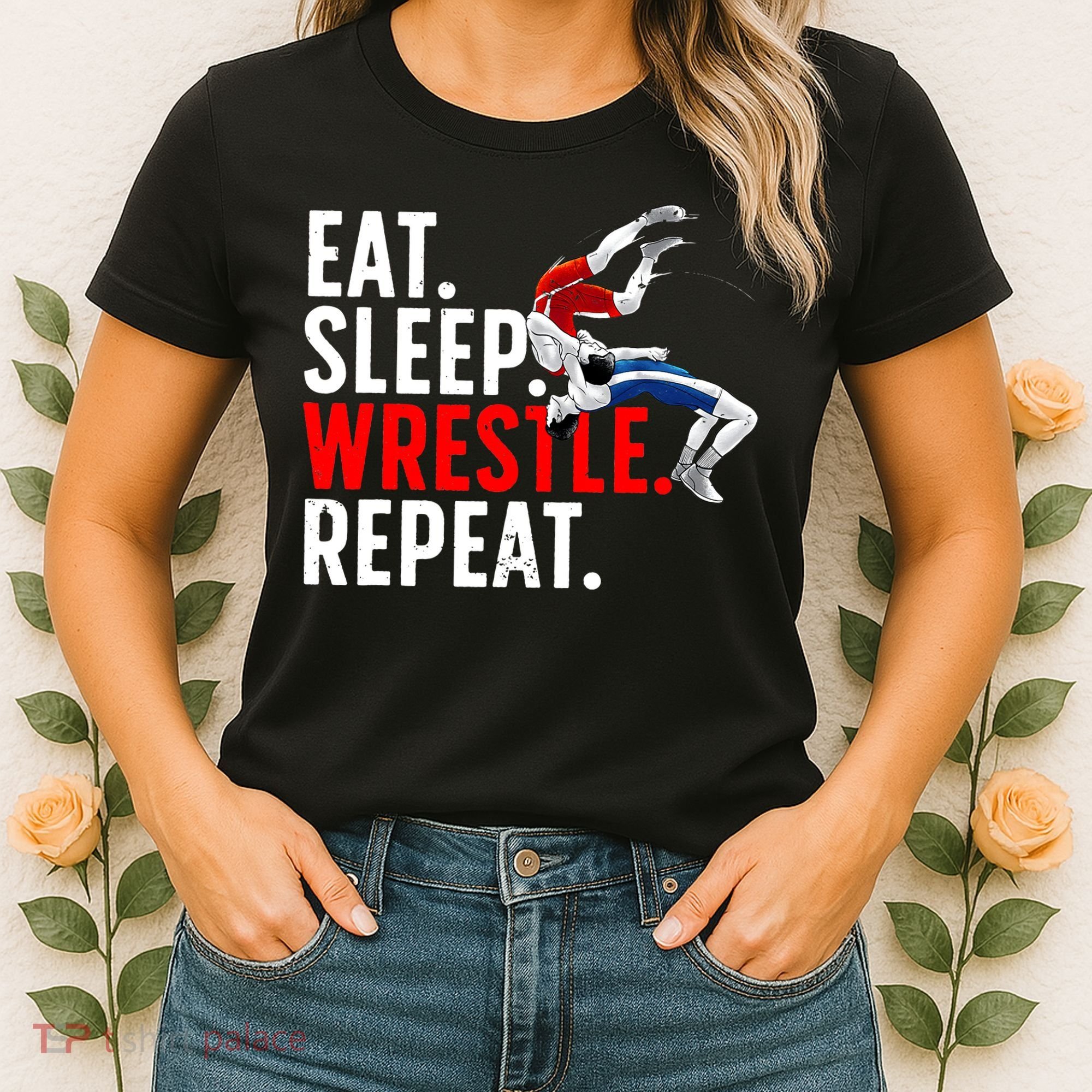 Cool Wrestling Art For  Wrestling Lover Women's T-Shirt
