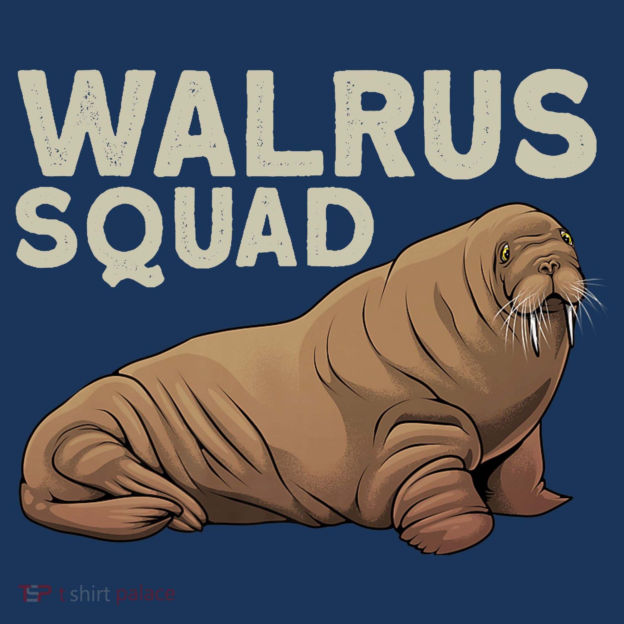 Cool Walrus Art For Ocean Animal Walrus Lover Hoodie