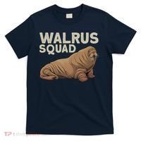 Cool Walrus Art For Ocean Animal Walrus Lover T-Shirt thumb 0