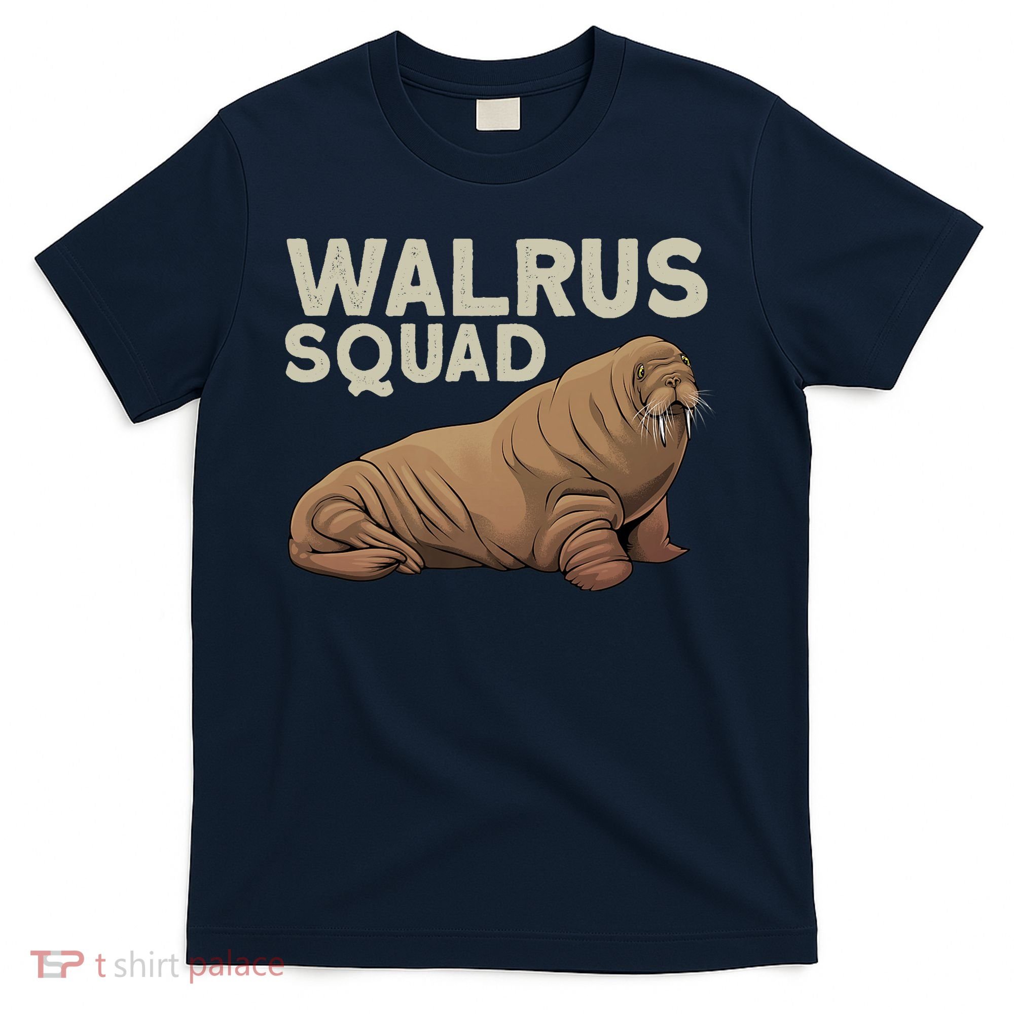 Cool Walrus Art For Ocean Animal Walrus Lover T-Shirt