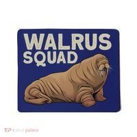 Cool Walrus Art For Ocean Animal Walrus Lover Mousepad thumb 0