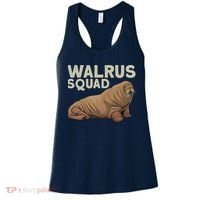 Cool Walrus Art For Ocean Animal Walrus Lover Women's Tank Top thumb 0