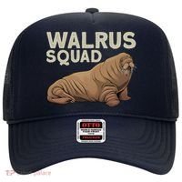 Cool Walrus Art For Ocean Animal Walrus Lover Hat thumb 0