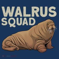Cool Walrus Art For Ocean Animal Walrus Lover Women's T-Shirt thumb 6