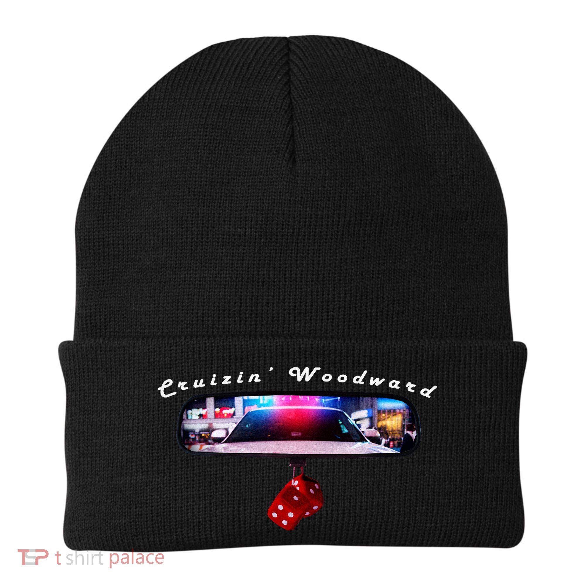 Cruizin' Woodward Ave M1 Priceless Funny Police Front & Back Beanie