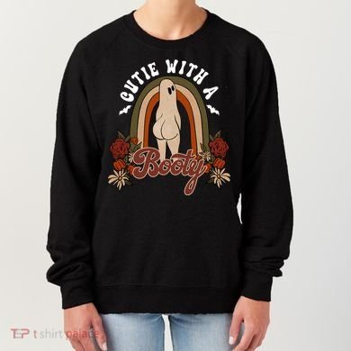Cutie With A Booty Funny Halloween Fall Women's Sweatshirt