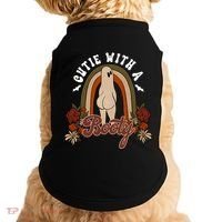 Cutie With A Booty Funny Halloween Fall Doggie Tank thumb 0