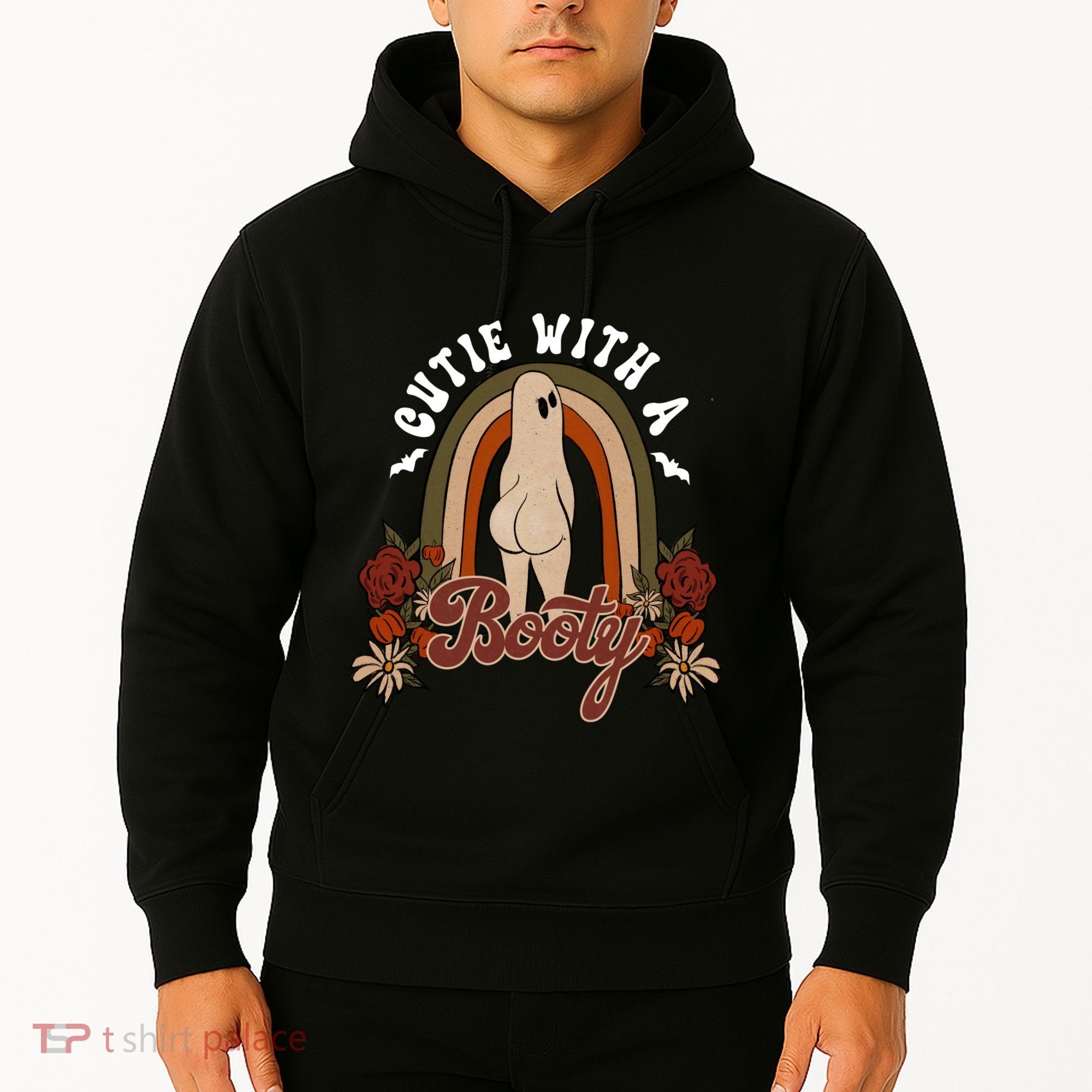 Cutie With A Booty Funny Halloween Fall Hoodie