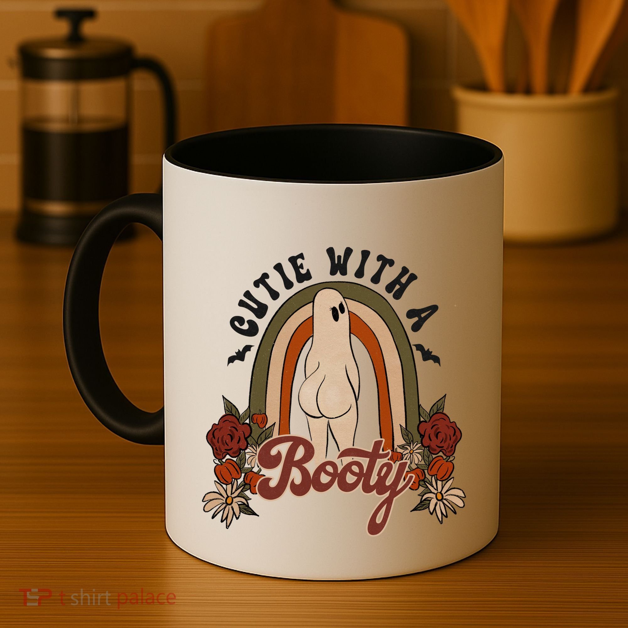 Cutie With A Booty Funny Halloween Fall Coffee Mug