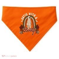 Cutie With A Booty Funny Halloween Fall USA-Made Doggie Bandana thumb 0