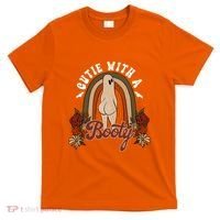Cutie With A Booty Funny Halloween Fall T-Shirt thumb 0