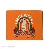 Cutie With A Booty Funny Halloween Fall Mousepad thumb 0