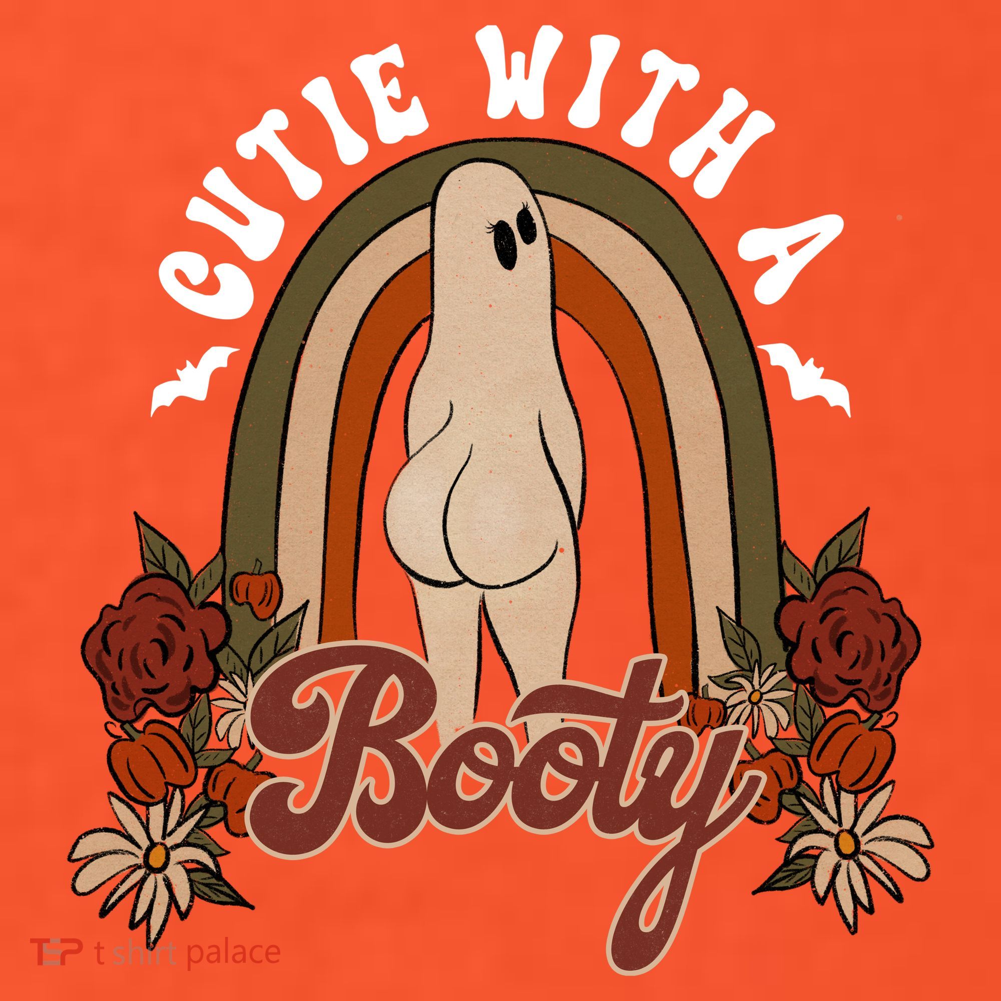 Cutie With A Booty Funny Halloween Fall Mousepad