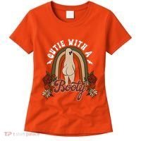 Cutie With A Booty Funny Halloween Fall Women's T-Shirt thumb 0