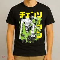 Chainsaw Warrior Anime Retro Vintage T-Shirt thumb 3